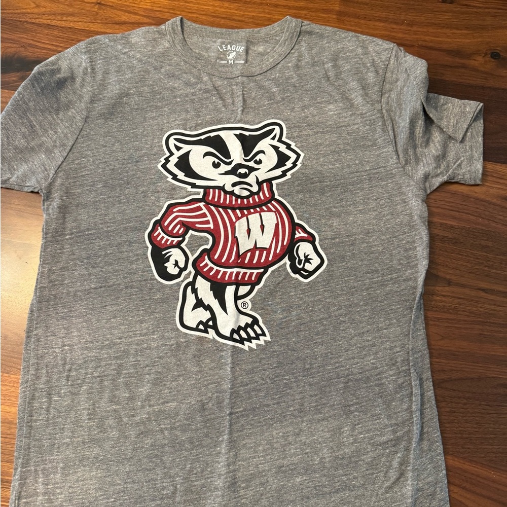 University of Wisconsin Badgers Men’s Logo T Shiry